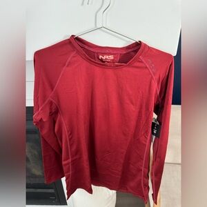 NRS Women's Lightweight Long Sleeve Shirt Large NWT Vino UPF 50+